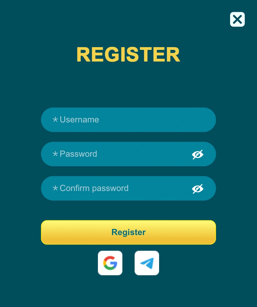 85GAME register page with secure login system, online casino games access, and mobile app download